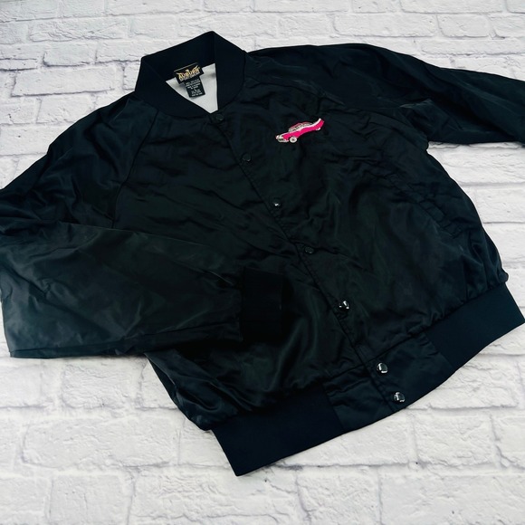Auburn Sportswear Other - Auburn Sportswear Mens Black 55 Crown Victoria Bomber Jacket Large Windbreaker